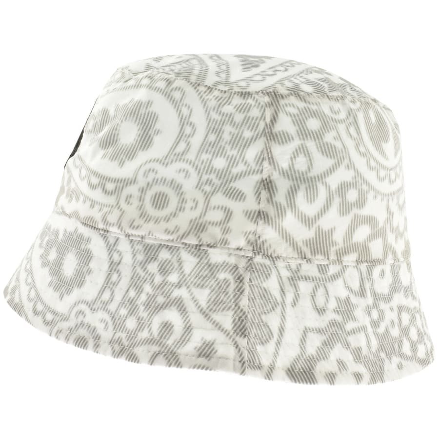 Pretty Green Anchorage Paisley Bucket Hat Grey Mainline Menswear Denmark